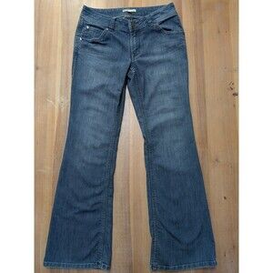 Cabi Womens Bootcut Jeans Size 6 Dark Wash Blue Mid Rise Denim Stretch